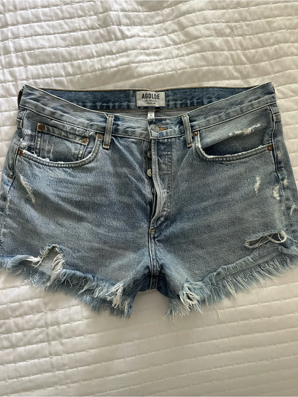 Agolde Parker shorts (size 30) - Picture 2 of 4